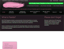 Tablet Screenshot of paletteresources.com